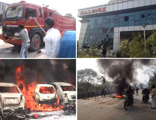 Noida riots-Feb 20